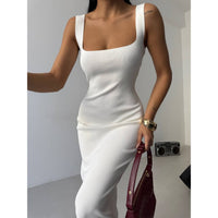 Fat Gorilla Scoop Neck Knitted Dress - Style 52225047 - FAT GORILLA