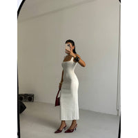 Fat Gorilla Scoop Neck Knitted Dress - Style 52225047 - FAT GORILLA