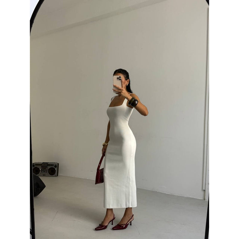 Fat Gorilla Scoop Neck Knitted Dress - Style 52225047 - FAT GORILLA