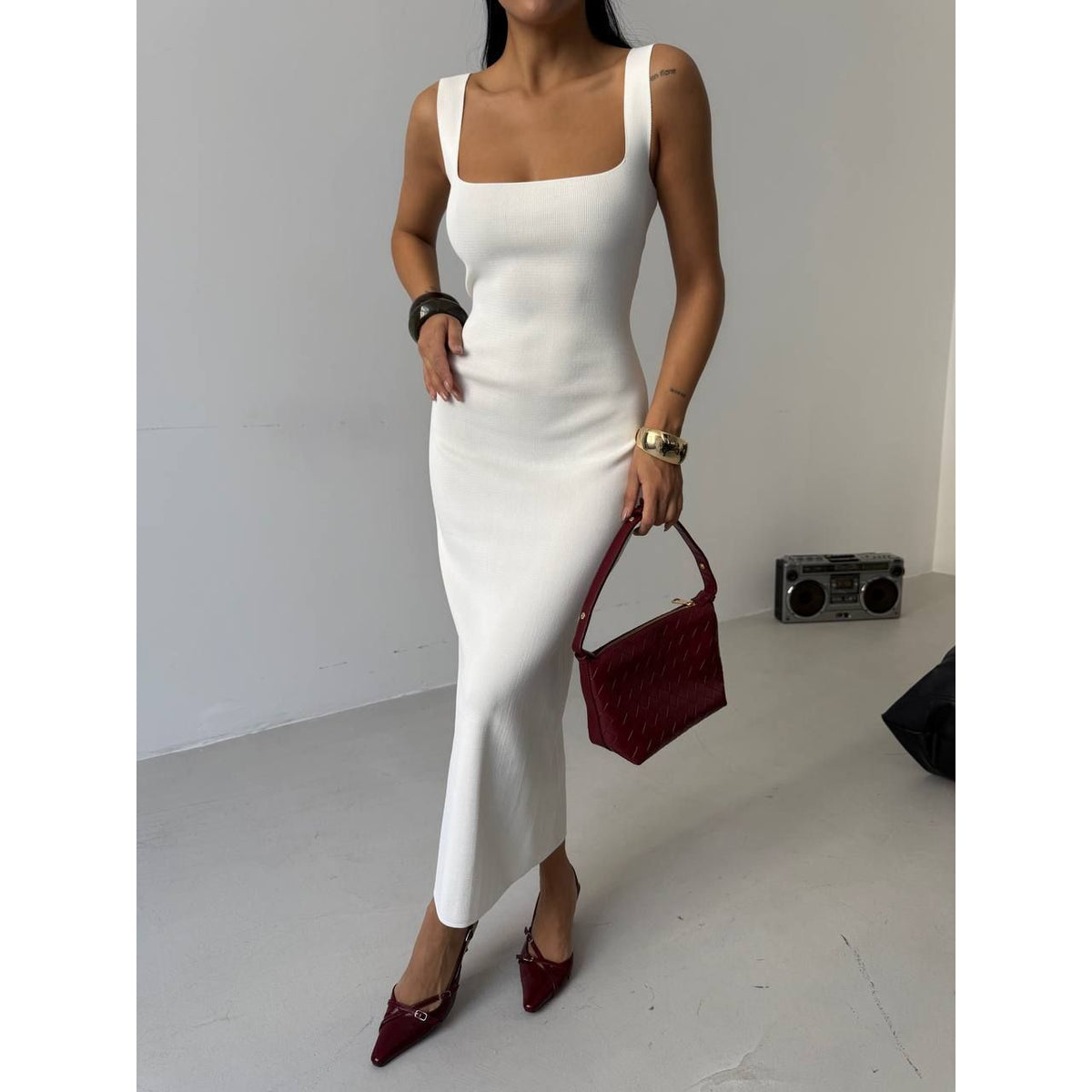 Sleeveless Lounge evening ladies casual Maxi Dress FAT GORILLA Sleeveless Lounge evening ladies casual Maxi Dress FAT GORILLA