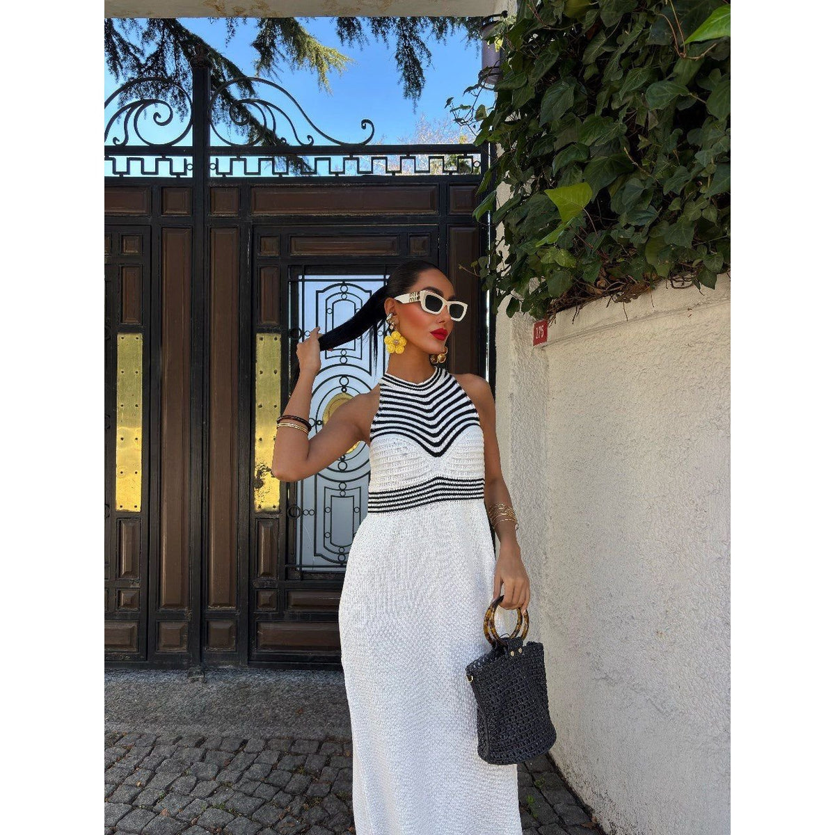 Women soft holiday casual party designer ladies dress style 2858 - FAT GORILLA