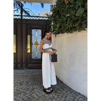 Women soft holiday casual party designer ladies dress style 2858 - FAT GORILLA