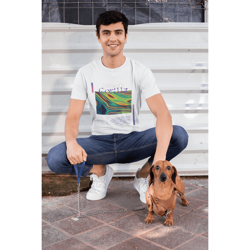 Fat Gorilla Unisex Crew Neck T-shirt Abstract print - FAT GORILLA