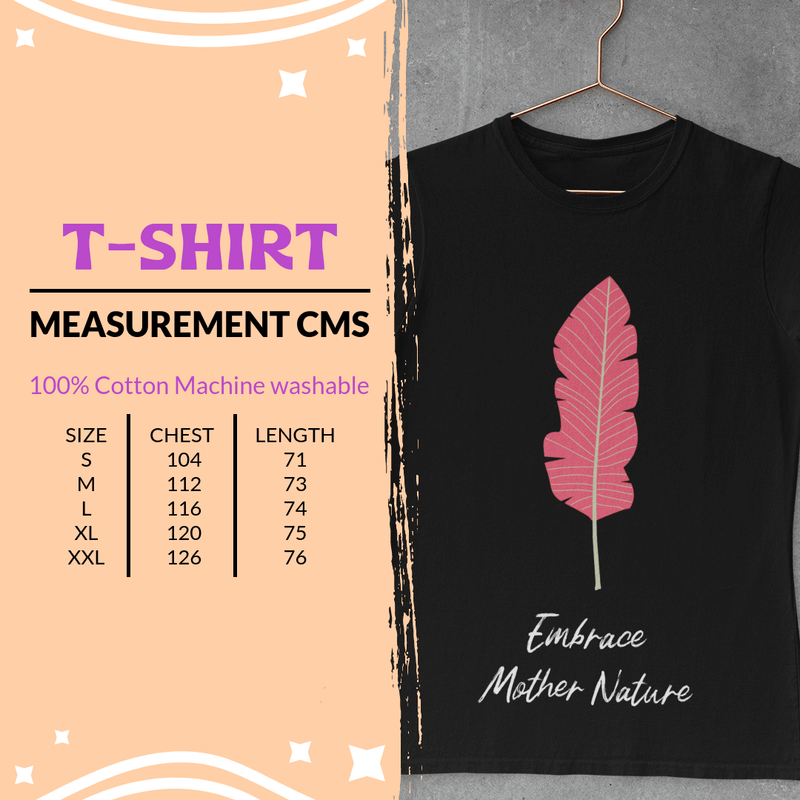 Fat Gorilla Unisex Leaf Print T-Shirt -Black - FAT GORILLA