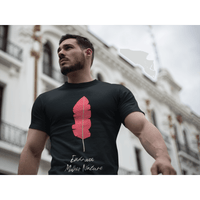 Fat Gorilla Unisex Leaf Print T-Shirt -Black - FAT GORILLA