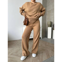 Womens 2 pc loose knitted set style 4058 - FAT GORILLA