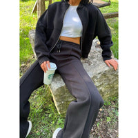 Fat Gorilla Women's Bomber Jacket Set - 2 Piece Style 4421 - FAT GORILLA