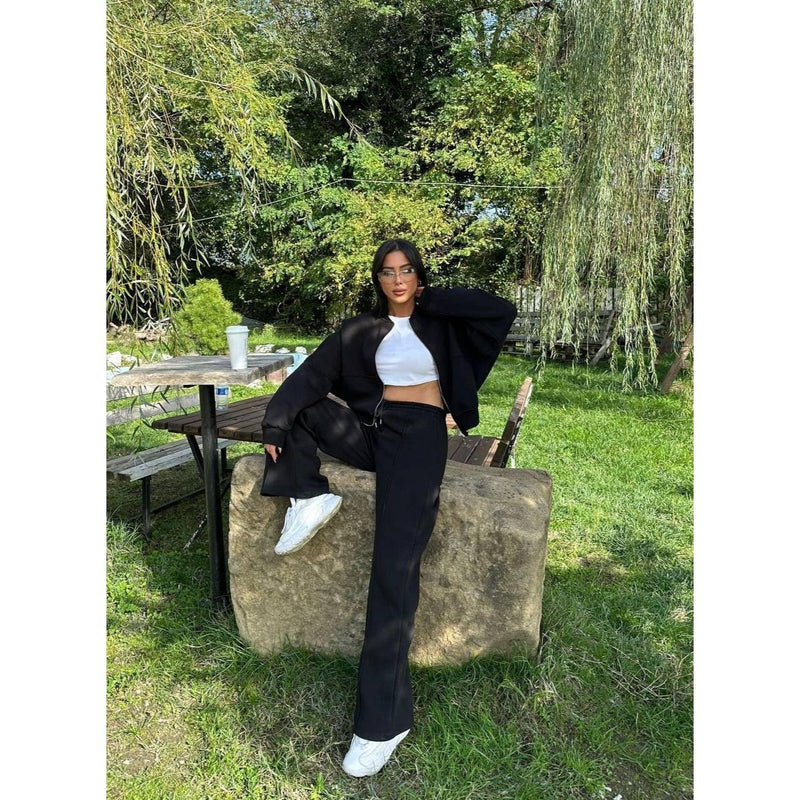 Fat Gorilla Women's Bomber Jacket Set - 2 Piece Style 4421 - FAT GORILLA