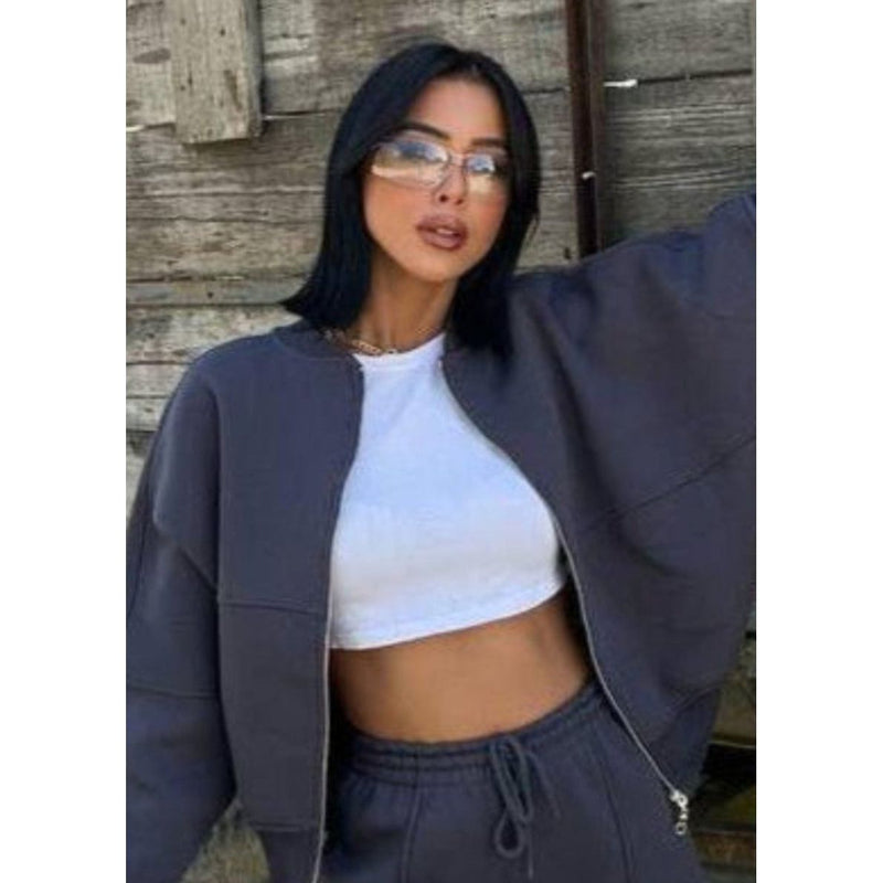 Fat Gorilla Women's Bomber Jacket Set - 2 Piece Style 4421 - FAT GORILLA