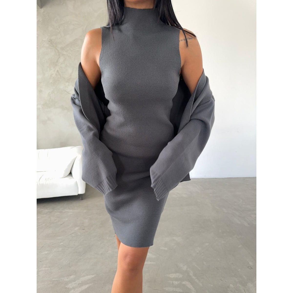 Fat Gorilla Women's Isla Chic Knitted Set - 2 Piece Style 5879 - FAT GORILLA