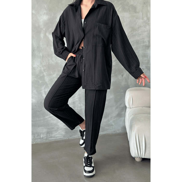 Fat Gorilla Women's Crinkle Relaxed Set- 2 Piece - FAT GORILLA