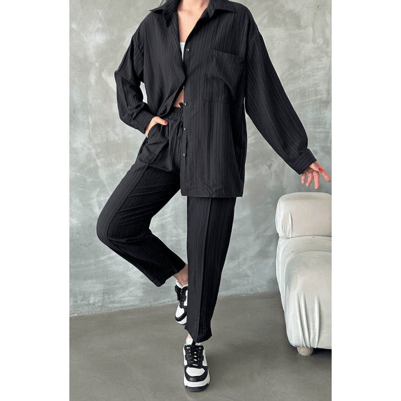 Fat Gorilla Women's Crinkle Relaxed Set- 2 Piece - FAT GORILLA