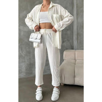 Fat Gorilla Women's Crinkle Relaxed Set- 2 Piece - FAT GORILLA