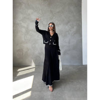 Fat Gorilla The Elise Knitted Skirt Set -2 Piece Style 4424 - FAT GORILLA