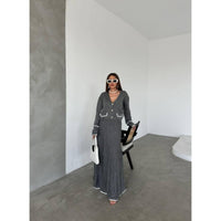 Fat Gorilla The Elise Knitted Skirt Set -2 Piece Style 4424 - FAT GORILLA