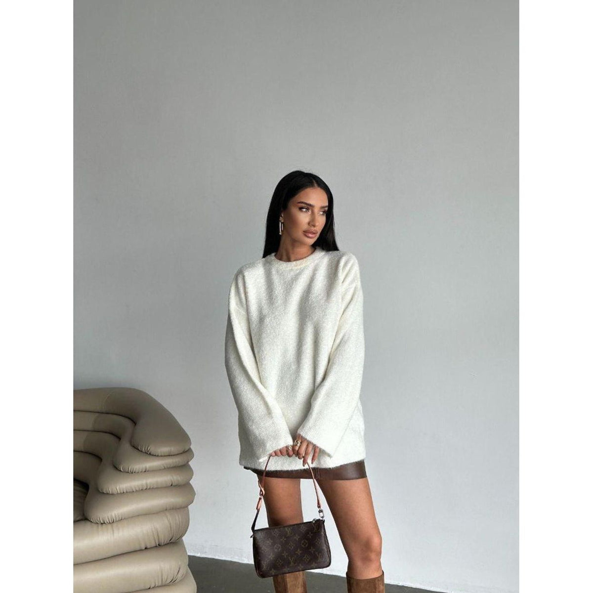 Fat Gorilla Knitted Pullover Top- Style 3521 - FAT GORILLA