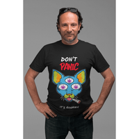 Fat Gorilla Unisex Short Sleeve T-shirt BLACK printed - FAT GORILLA