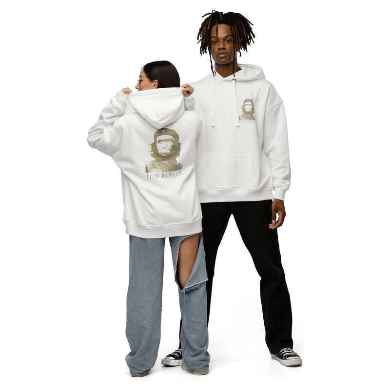 Fat gorilla Womens Unisex Mens oversized Hoodie sweatshirt printed