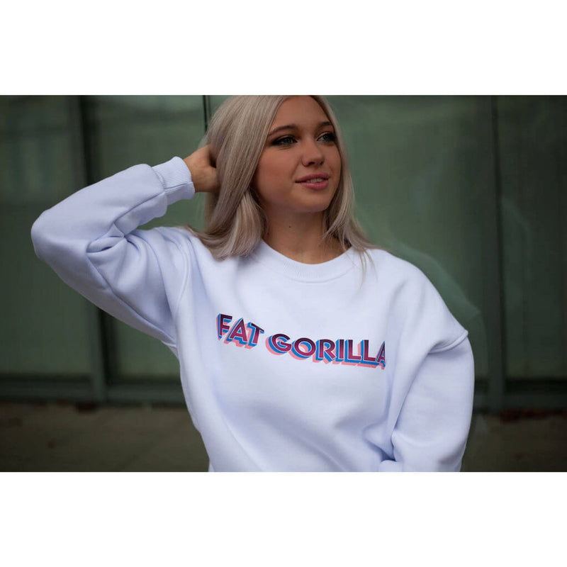 Fat Gorilla Unisex Retro Crewneck Sweatshirt - FAT GORILLA