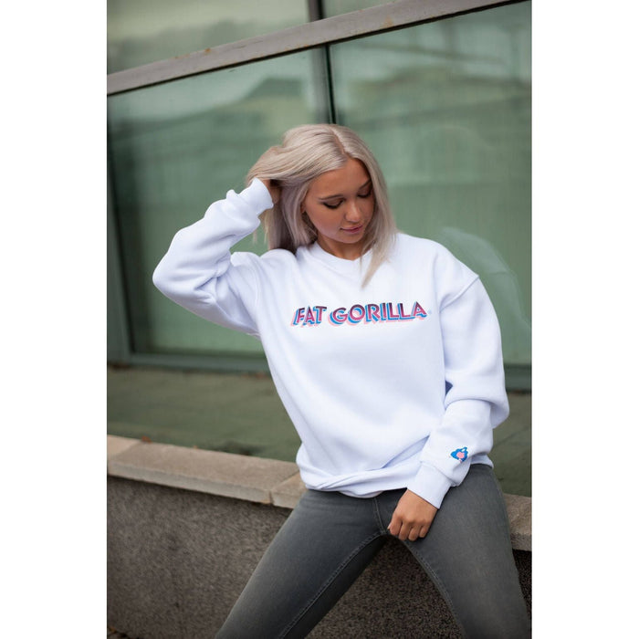 Fat Gorilla Unisex Retro Crewneck Sweatshirt - FAT GORILLA