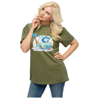 Fat Gorilla Hippie Go Ape Tee- Printed - FAT GORILLA