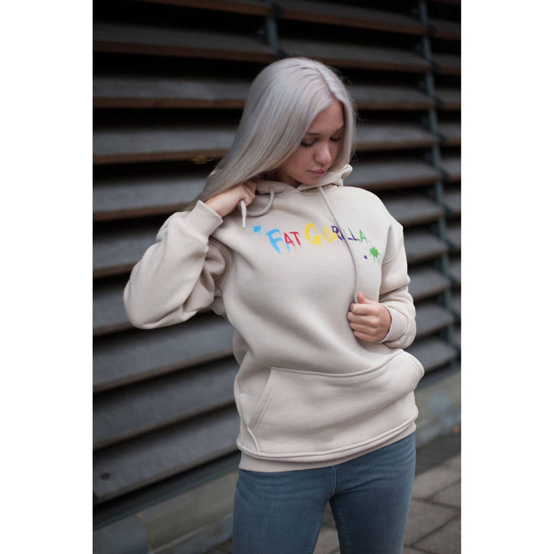 Fat Gorilla Unisex Printed Fleece Hoodie - FAT GORILLA